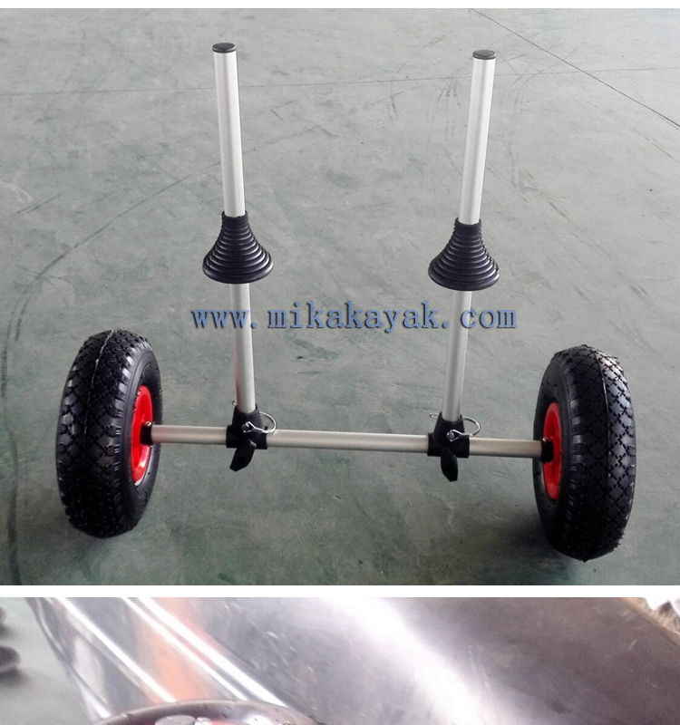 Aluminum Kayak Trolley Carrier Cart Trailer