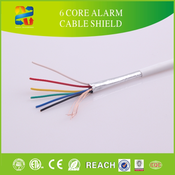 High Quality Factory Price 4/6/8 Core Unsheiled Shielded Alarm Cable