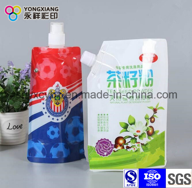 Printed Stand up Laundry Detergent Bag