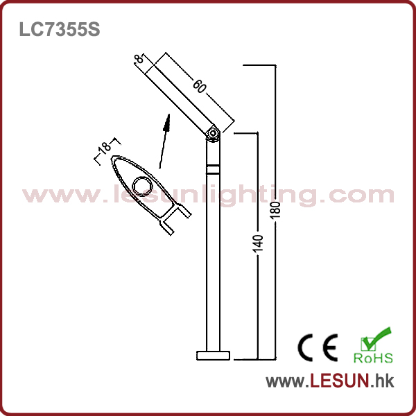 New Issue 4W COB LED Jewelry Showcase Light LC7355s