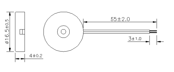 Waterproof Piezo Remote Control Wireless Buzzer