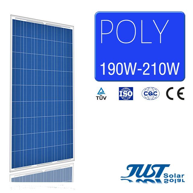 190W Poly Solar Power Panel with Best Quality in China