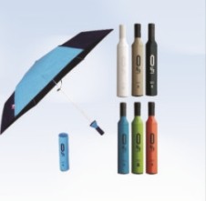 Auto Open Colorful Printing Bottle Umbrella (HSZ-14)