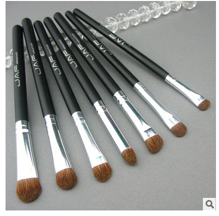 Animal Hair Makeup Brush Set, Eye Shadow Makeup Brush 7