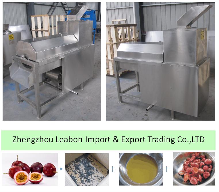 Passion Fruit and Passion Fruit Peelers Take Seed Juice Processing Machine