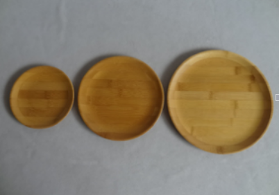 Natural Thin Bamboo Dish for Melon Seeds