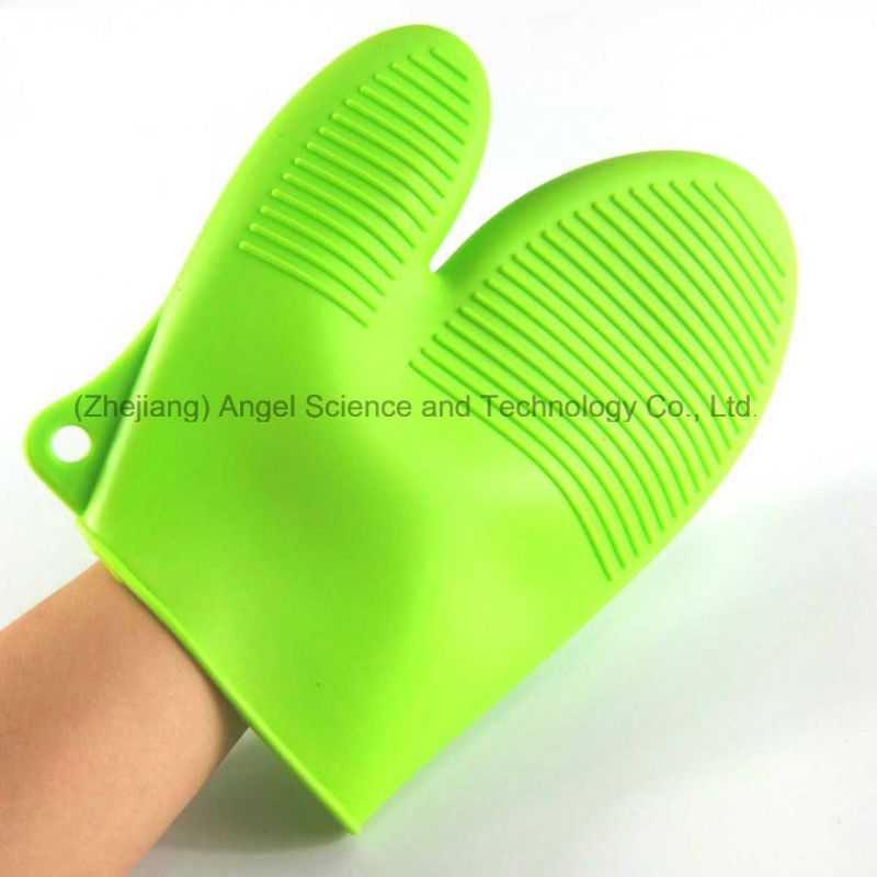 Short Silicone Cooking Baking Glove Rubber Glove Oven Mitten Sg13