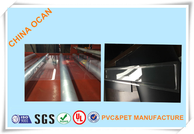 250 Mircon 3*4 Standard Size Transparent PVC Rigid Sheet for Silk-Screen Printing