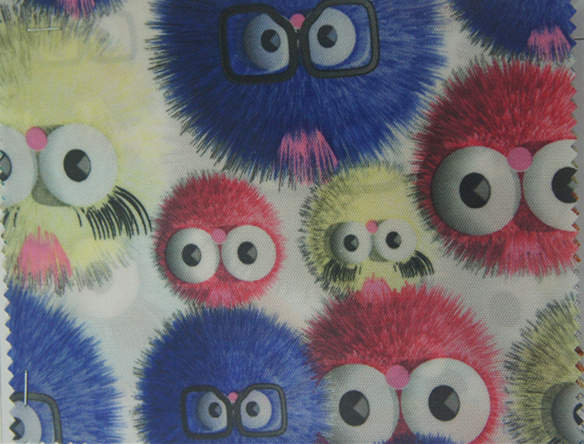 420d Catoon Polyester Fabric with PU Coating