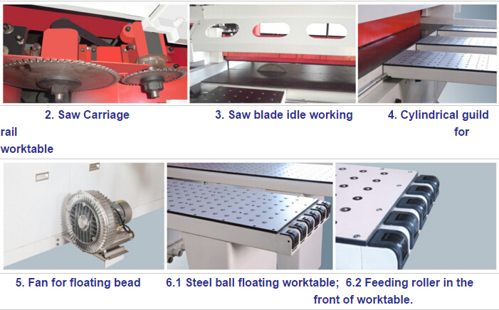 Wood Cut Automatic Reciprocating Panel Saw Machine