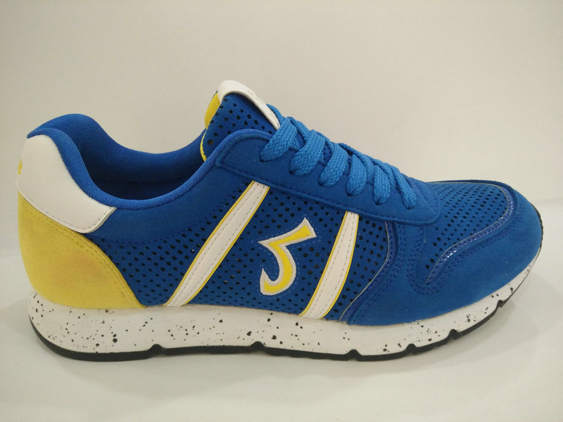 Men's Blue Hollow out Summer Running Shoes