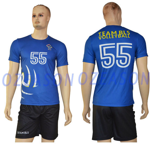 Wholesale Cheap OEM Custom Sublimation Printed Womens Mens Volleyball Jerseys