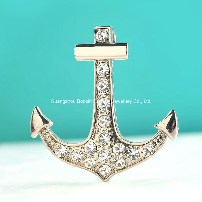 Customized Rhinestone Letter Brooch