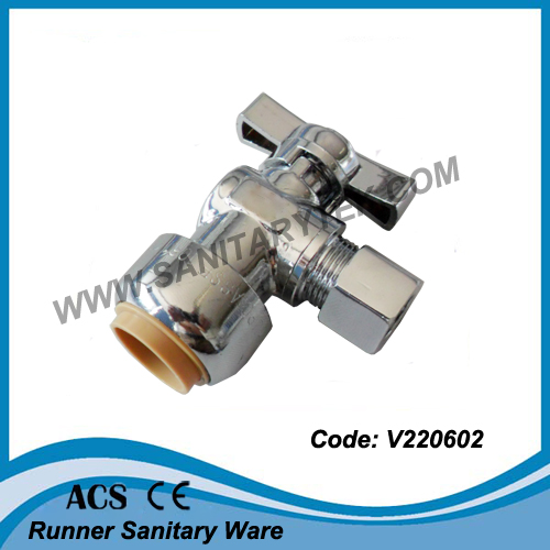 Push Connect * Compression Angle Valve (V220602)