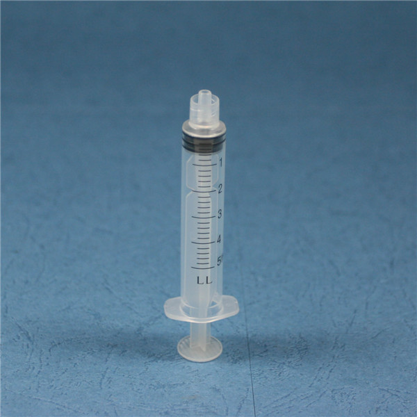 5ml Medicial Disposable Syringe Luer Lock Without Needle with CE ISO13485 GMP SGS BV