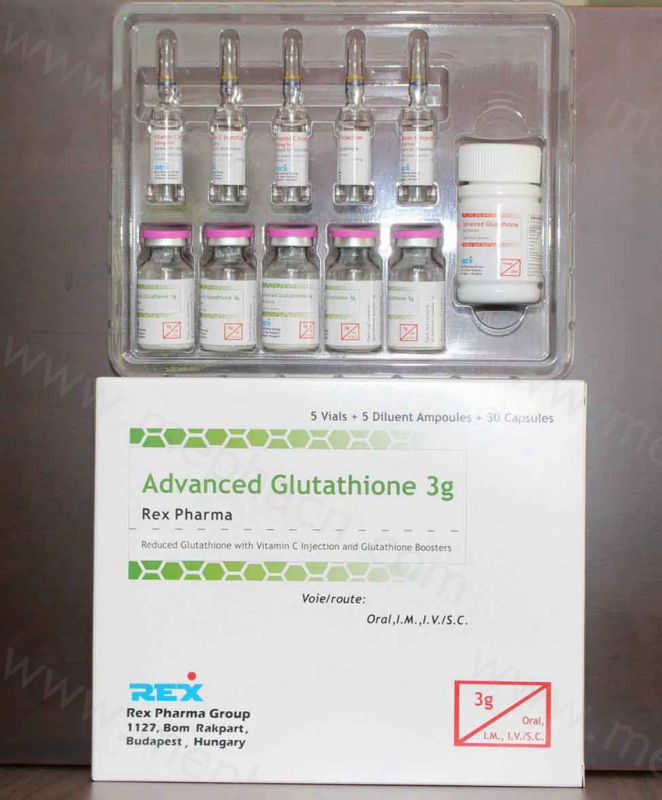 Glutathione Injection 1200mg for Skin Whitening/ Gsh 1200mg