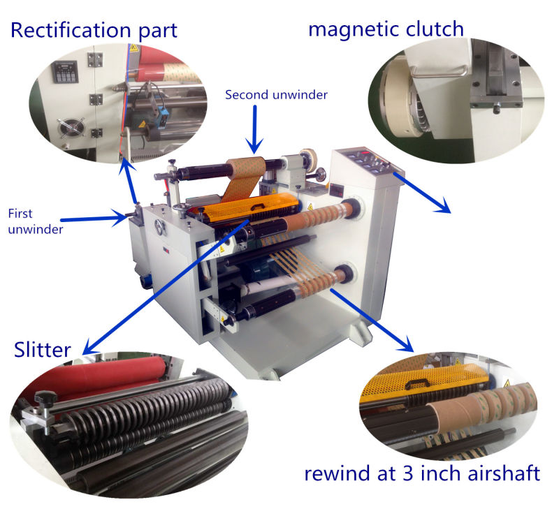 Solar Panel Back Sheet Laminating Slitter Rewinder