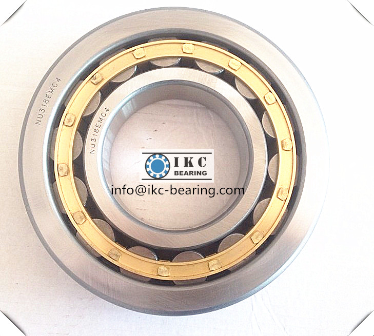 China Ikc Twb Nu318EMC4 Nu318-Em-C4 Cylindrical Roller Bearing Nu320, Nu316, Nu308, Nu310