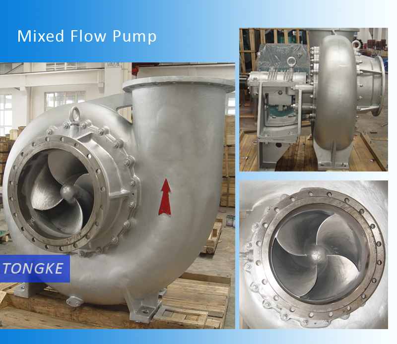 Mixed Flow Horizontal Surface Water Irrigation Pump