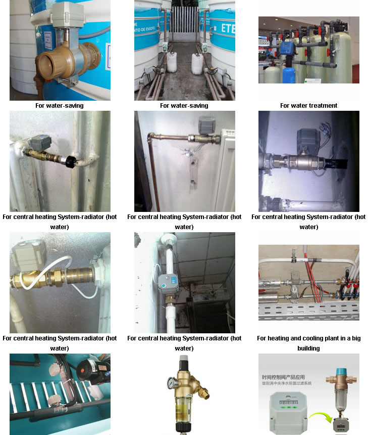 2016 OEM Dn15 Electric Motorized Control Ball Valve Types (T15-B2)