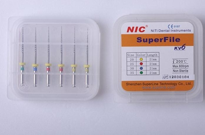 Niti Rotary Kv-File with 0.04 Taper / 0.06 Taper