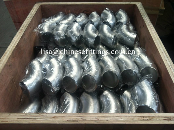 90deg En10253-4 1.4404 3D Stainless Steel Elbows