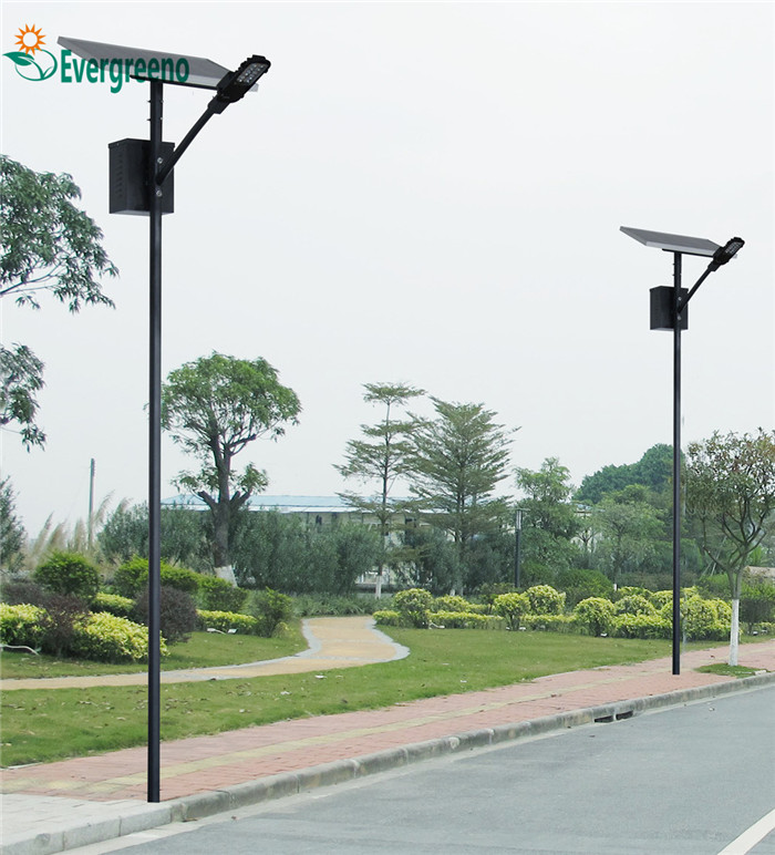 IP65 High Lumen Solar LED Street Light 40W Separated Street Lamp