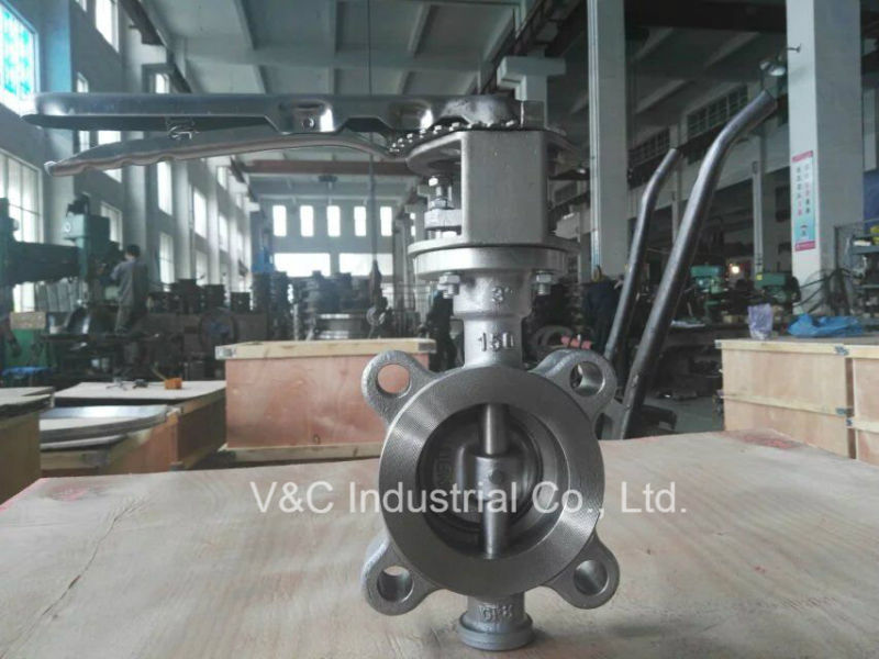 API609 Metal Seal Stainless Steel Lug Butterfly Valve