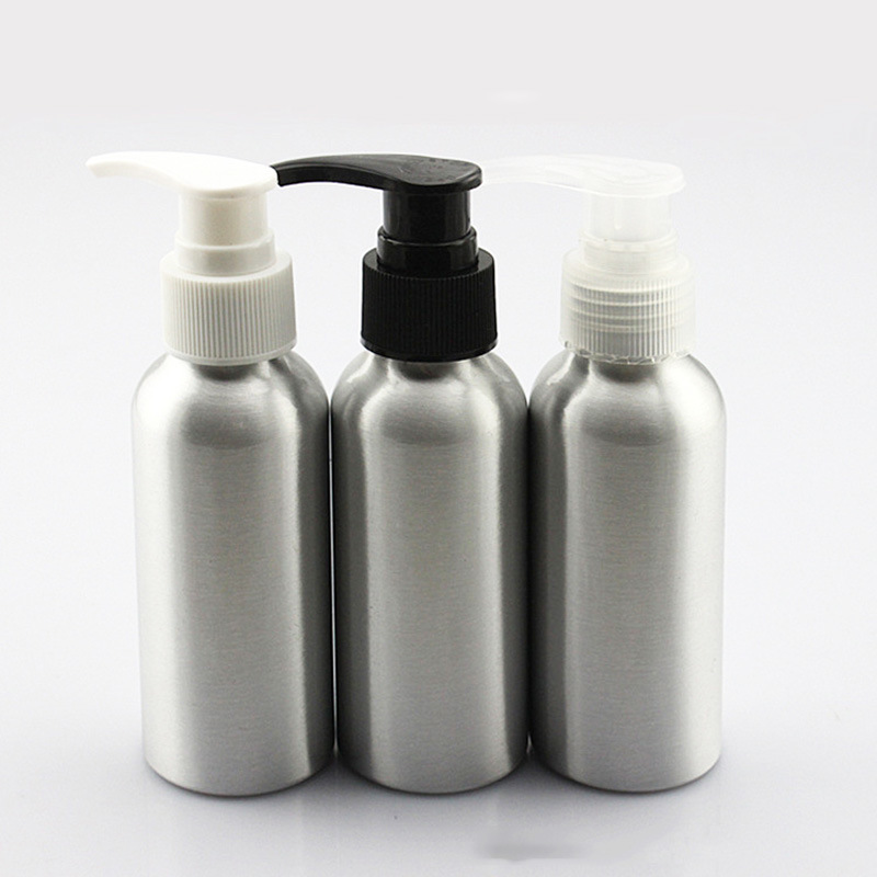 Aluminum Bottle with Lotion Pump (NAL07)