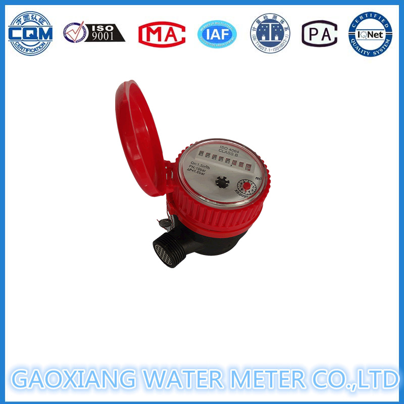 Single Jet Nylon Hot Water Meter