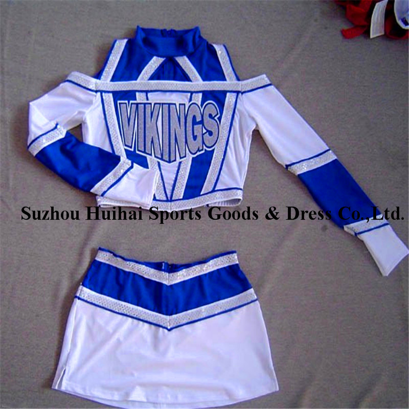 Cheerleading Uniforms with Spandex Fabric