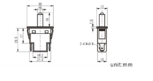 Back Lamp Switch Switch High Quality Switch