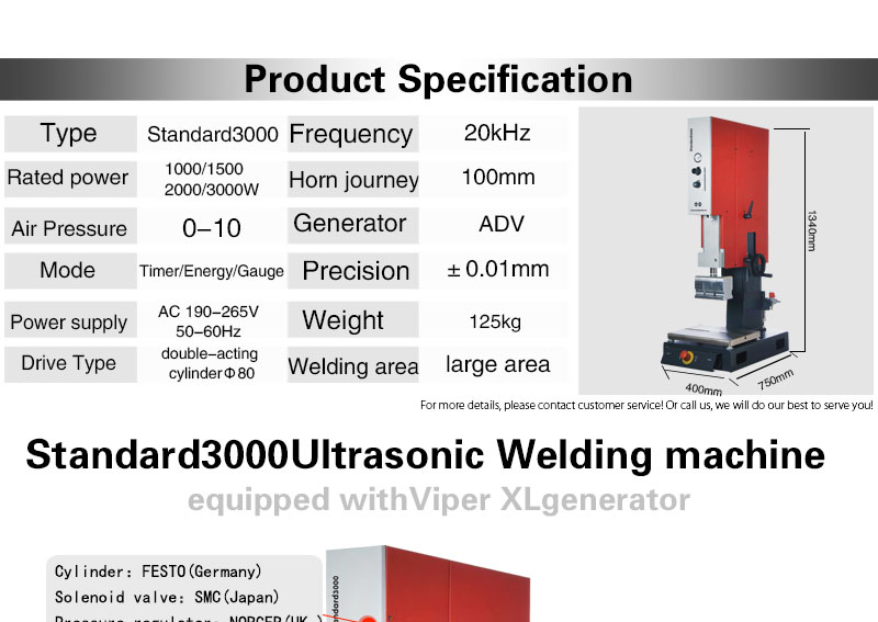 Rinco Ultrasonic Welding Plastic Machine