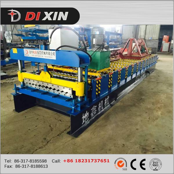 Dx 850 Corrugated Galvanized Roofing Sheet Roll Forming Machine