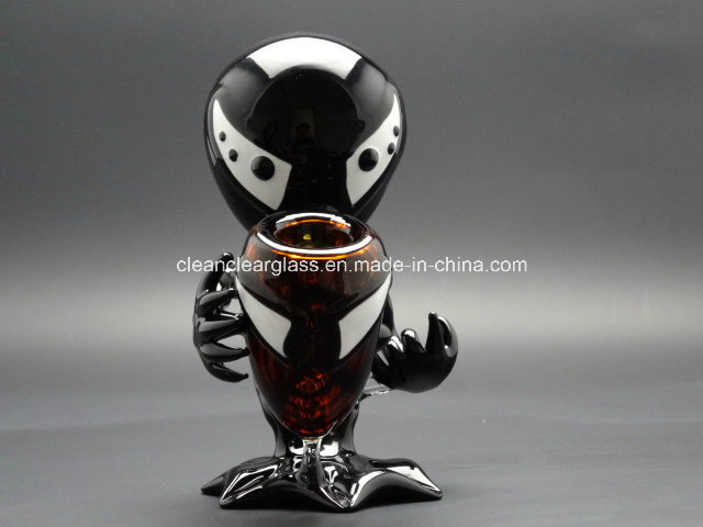 Wholesale! Black G Spot Alien Glass Smoking Pipe, Hand Pipe