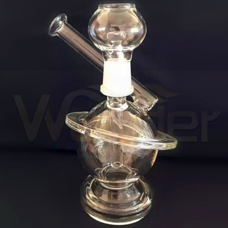 Handblown Borosilicate Colorful Smoking Glass Water Pipe