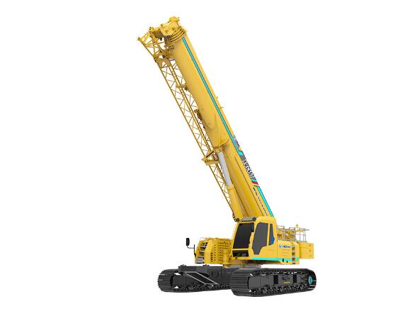 55 Ton Mobile Crawler Crane with Telescopic Boom for Sale