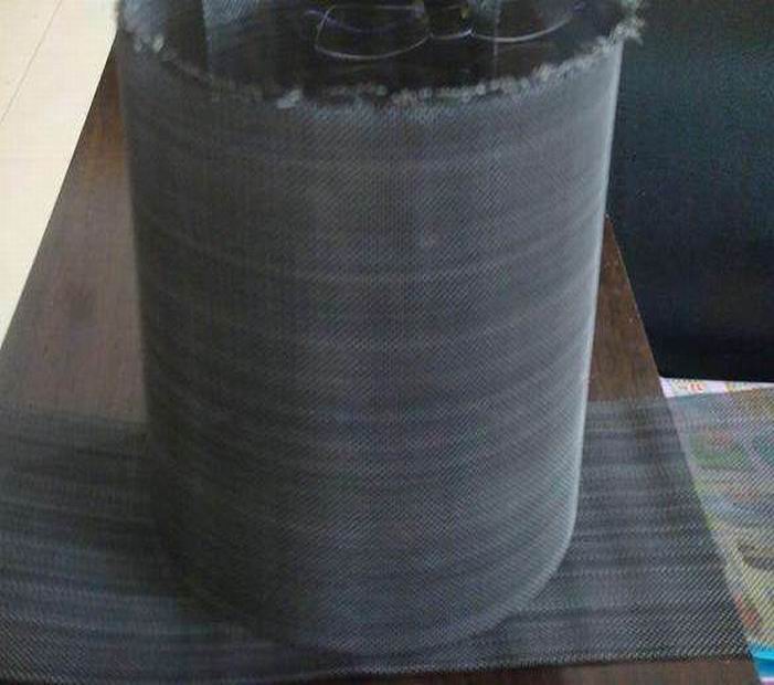 Black Rubber Screen Mesh / High Quality Black Wire Cloth