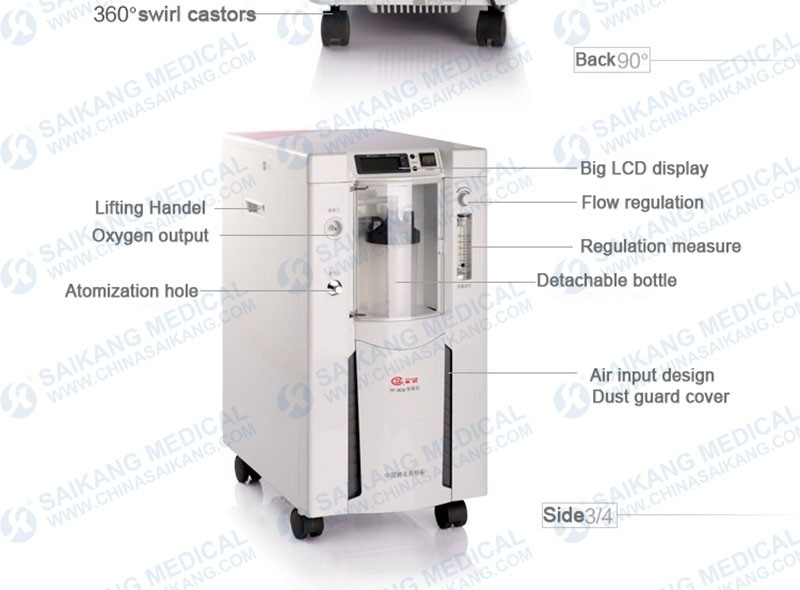 China Supplier Mobile Oxygen Concentrator