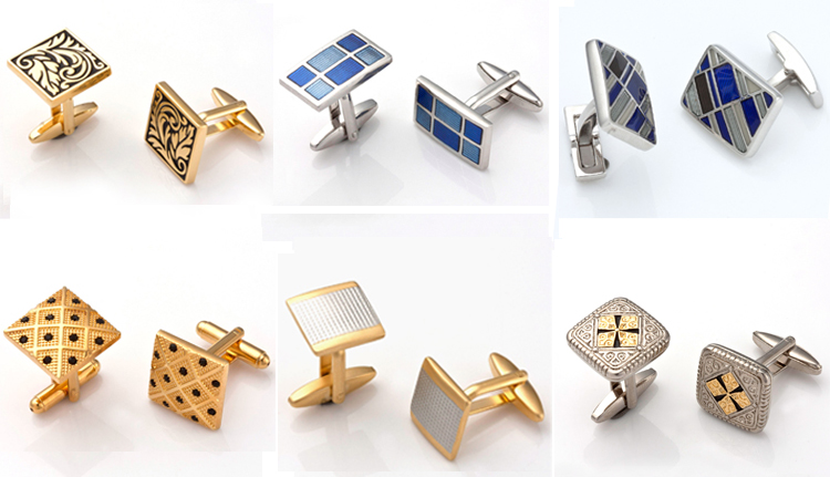 2015 Star Harvest Fashion Copper Cufflinks Accessories with Square Shape (BC-0024)