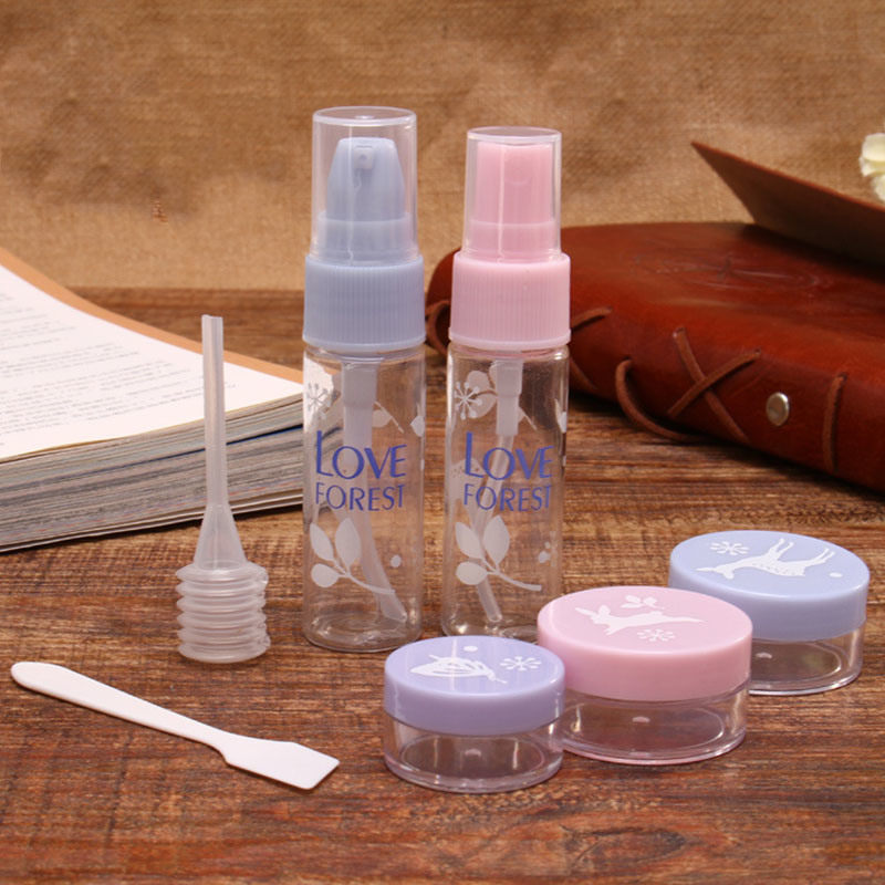 Pet Spray Bottles Packaging Travel Sets, Cosmetic Packaging Travel Bottle (PT08)