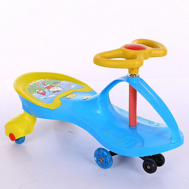 Wholesale Mute Children's Swing Car Baby Scooter