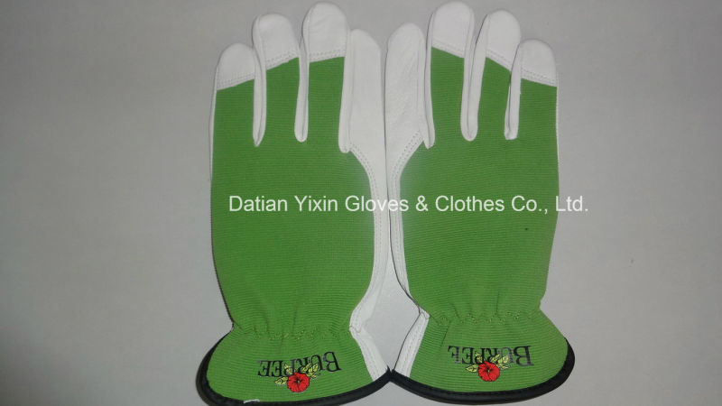 Garden Glove-Sheep Leather Glove-Leather Glove-Work Glove-Weight Lifting Glove-Leather Gloves