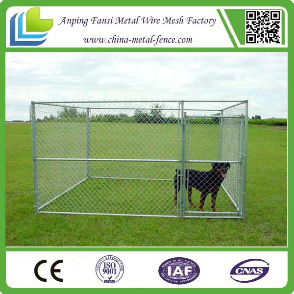 Weatherguard Complete Covered Dog Kennels - 7'6X7'6X4'