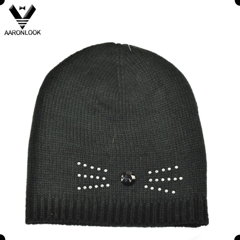 Lady's Fashion Double Side Sequins Beanie