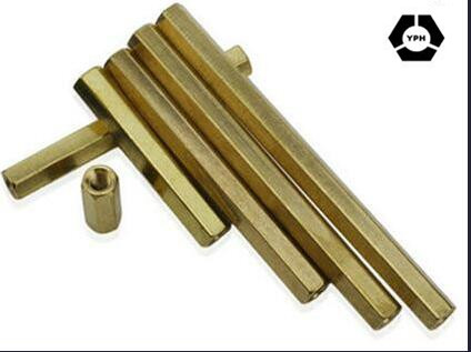 DIN6334 Threaded Brass Hexagon Coupling Nut