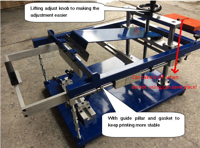 Glass Bottle Screen Printing Machine for Sale Operation by Hand with Low Price