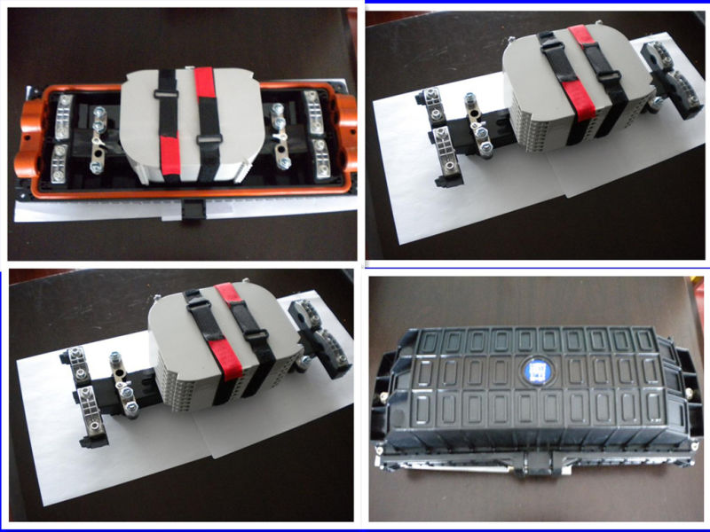 PC Material 3 in 3 out 96 Cores Fiber Splice Closure