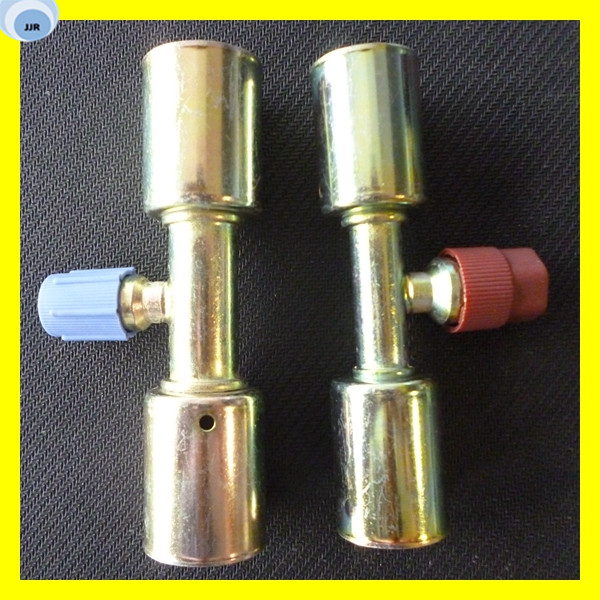 Atco Air O Crimp Fitting with Switch Port