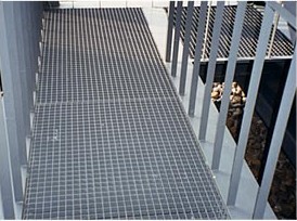 Galvanized Treadboard-Made of Steel Grating